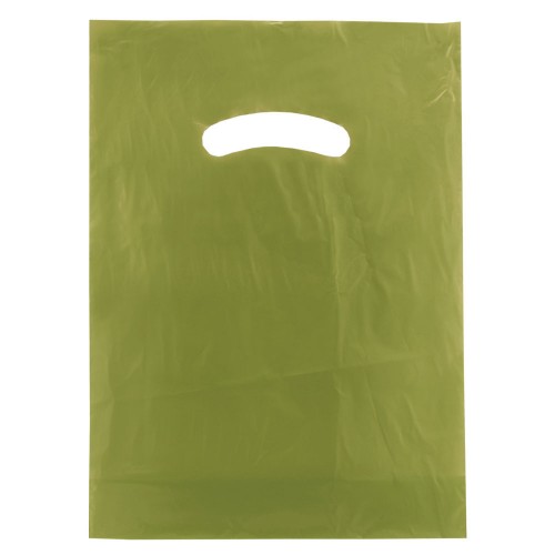 LDPE / HDPE Die Cut Handle Plastic Retail Bags For Merchandise 5