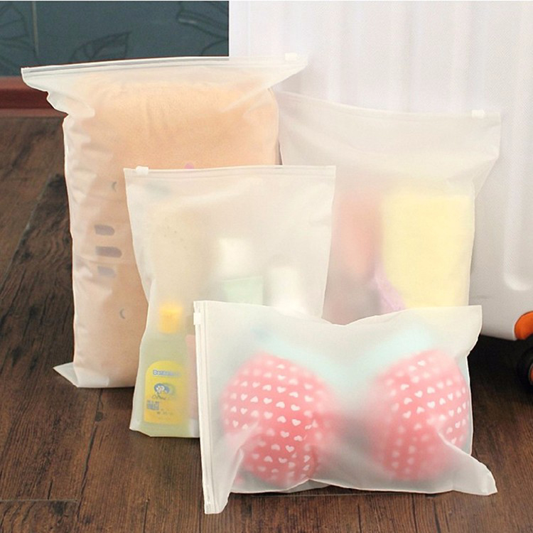 Custom Printed Resealable Zip Lock Packing Plastic Bags For Clothes Packaging 5