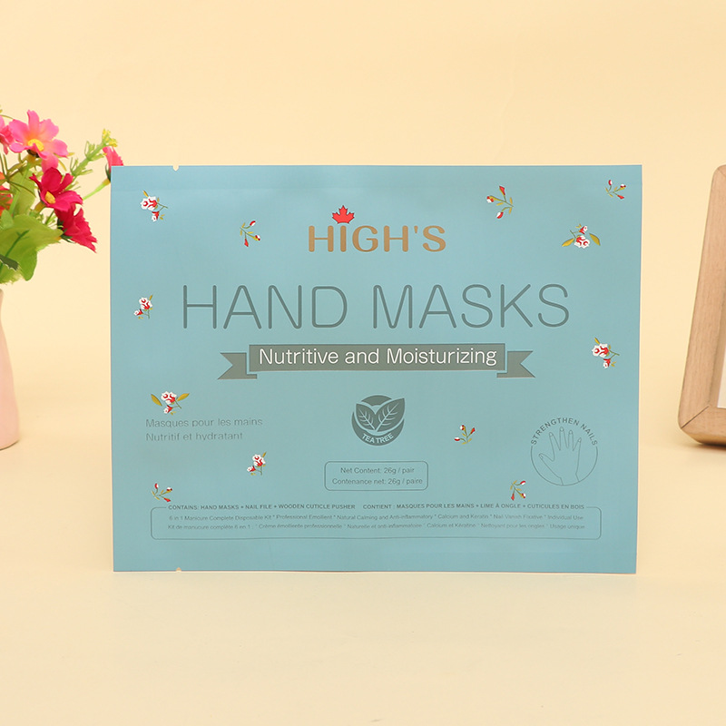 Pe Composite Aluminum Foil Plastic Sealing Bag Three-sided Sealing Cosmetic Mask Packaging Bag Can Print Logo 9