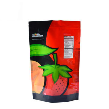 Heat Sealed Food Packaging Bag With Zipper And Stand Up Plastic Bags 5