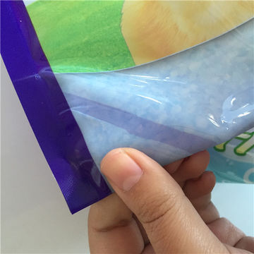PET anti-fogging CPP  printed plastic food packaging bag stand up with zipper pet food bags