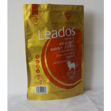 Plastic Bags Laminated with PE/PP  Various Sizes are Availablep and zipper with satanding up plastic bag