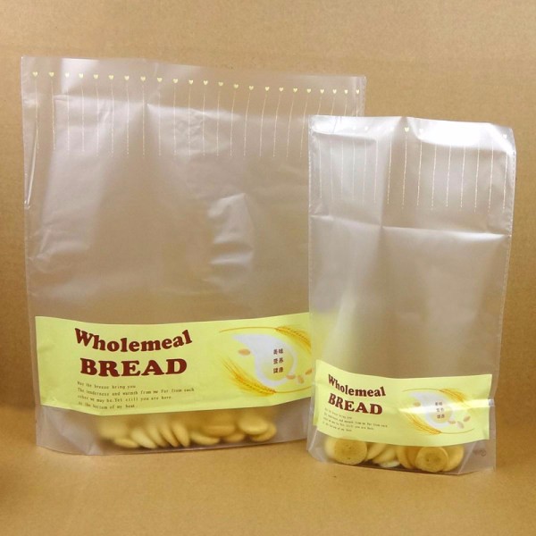 Nougat cookies bag for packaging small gift snack candies cakes valve bag 5