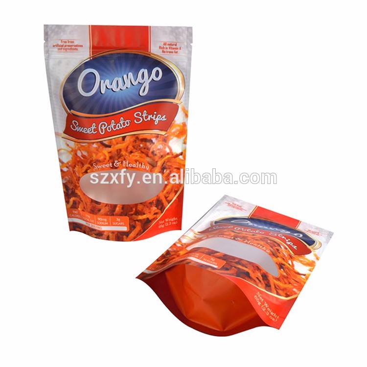 Wholesale price Laminated Stand Up Pouch and Round Bottom Plastic Packaging Food Bag with Zipper 11