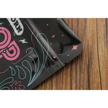 Resealable Custom Printed Foil Stand Up Pouch Plastic Bag Packed For Snack Candies 5