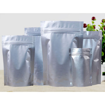 Plastic food packaging bag customized logo is accepted stand up front is transparent plastic bag