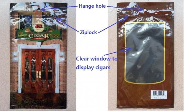 aluminum foil cigar bags  Details 3