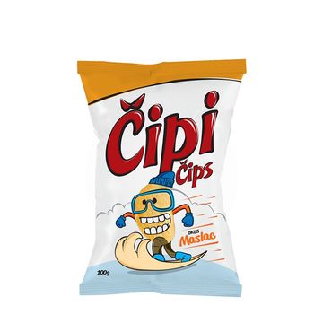 Puffed Food Packaging Bag/potato Chips Bag/snack food Bag middle seal on back bag 5