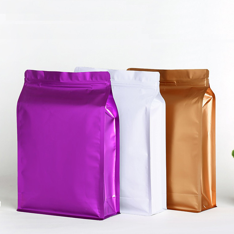 2018 Hot High Quality Big capacity Aluminum Foil stand up Zip Zipper Plastic Packaging Pack Bag Storage Bag