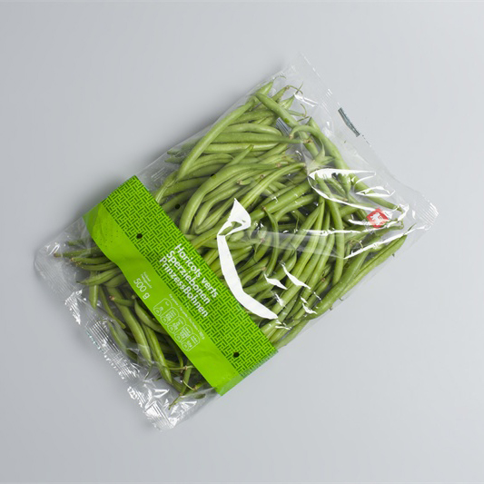 Clear Fresh Vegetables Packaging Plastic Bag For Sale