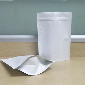  High Quality White Kraft Plastic Bag 7