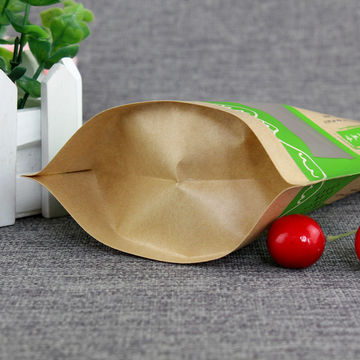  High Quality Brown Kraft Plastic Bag 7