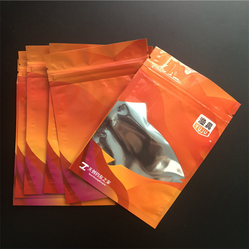 Hot Aluminum Foil Composite Self-sealing Bags Fishing Gear Small Objects Packaging Plastic Bags