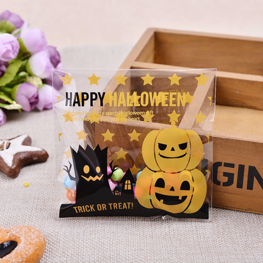  High Quality Plastic Halloween Candy Bags 3