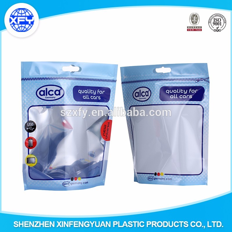 High Quality Top Zipper Underwear OPP Packaging Bag Header Cloth Packaging Bag 7