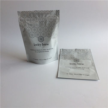 Stand-up Coffee Packaging Laminated Pouch Plastic Bag Custom Printing Packed Snack 11