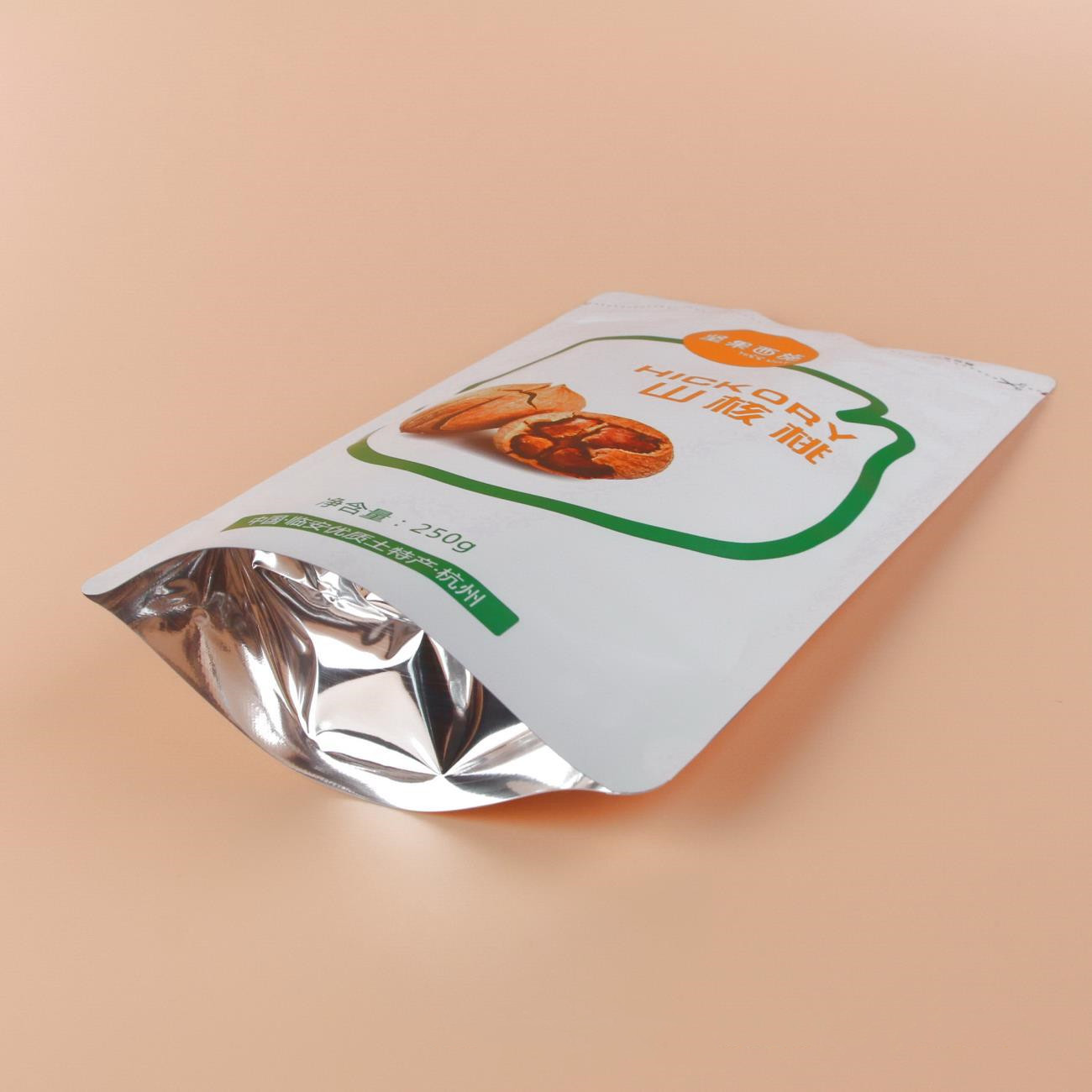 Self-sealing Food And Zipper Plastic Bag For Pecan 9