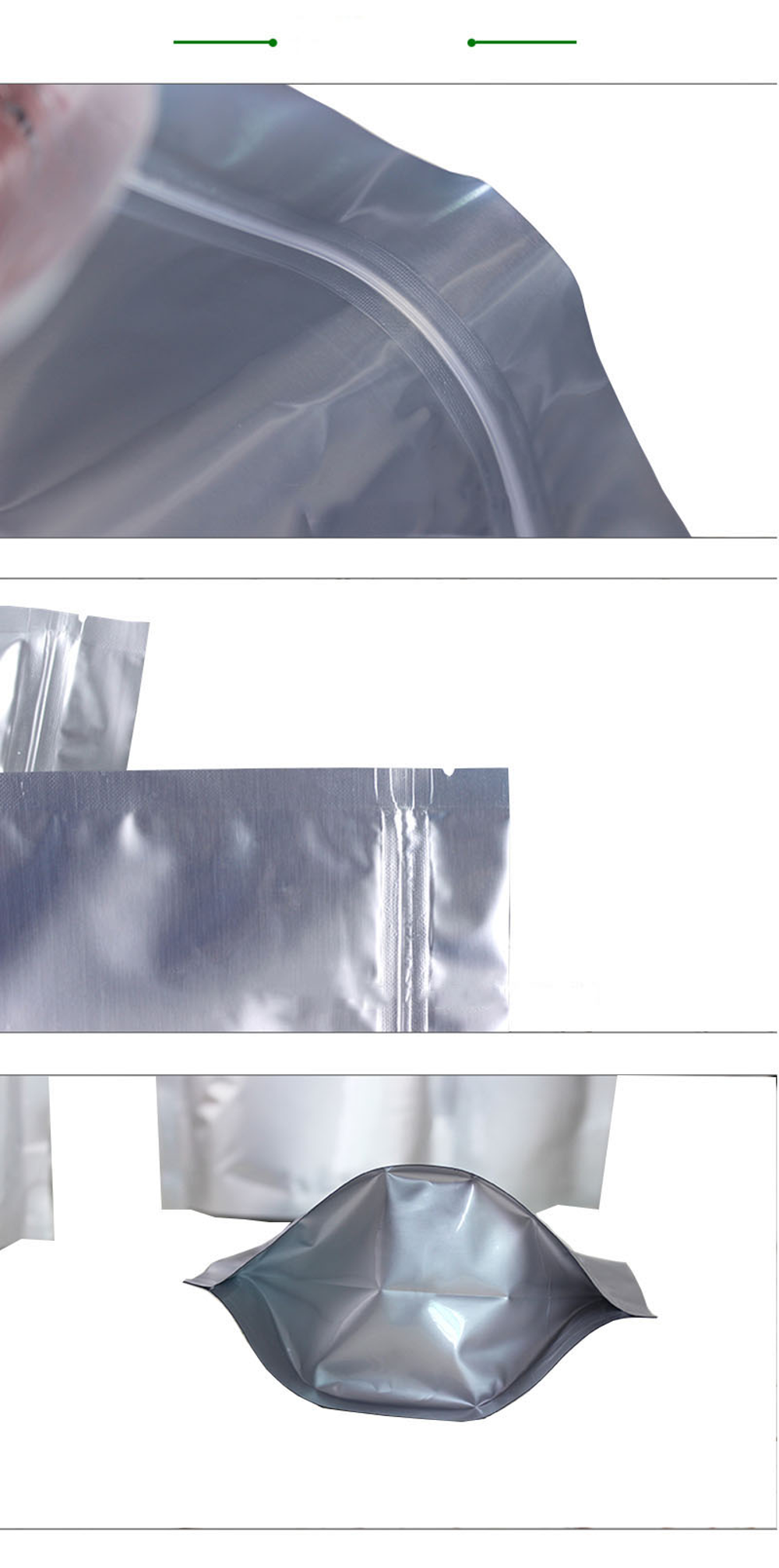Factory direct sale aluminum foil self-sealing bag for packing food