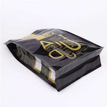 Custom Printing Aluminum Foil Stand Up Plastic Packaging Bag Zipper With Tear Notch 3