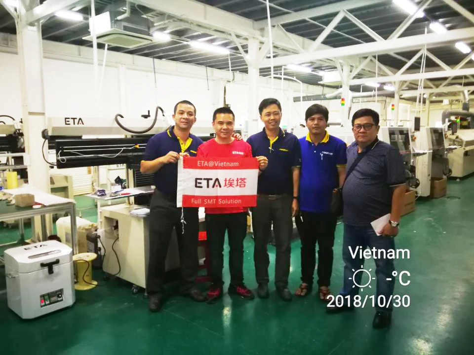 ETA SMT LED Production Line in Vietnam