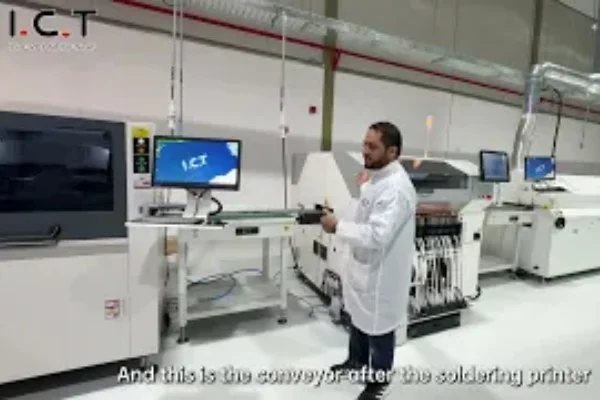 I.C.T Technical Support in Saudi For SMT & DIP Setup Video