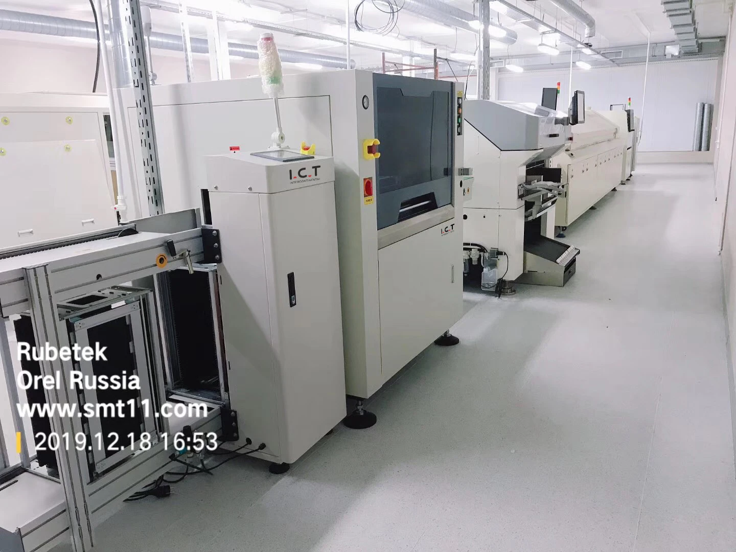 I.C.T Russia-SMT Line-PCB Loader and JUKI placement machine19.12_1.jpg