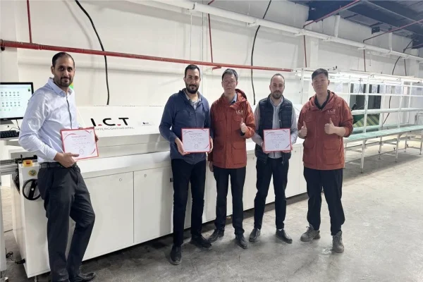 SMT Line Training Video in Saudi Arabia LED Lighting Field