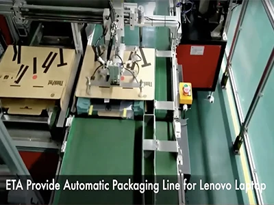 Automatic Packaging Line for Lenovo Laptop