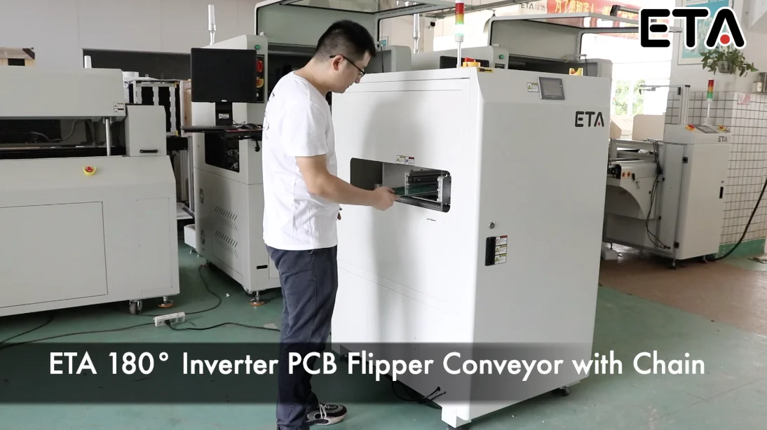 How PCB Flipper/ PCB Inverter Work for SMT Production Line