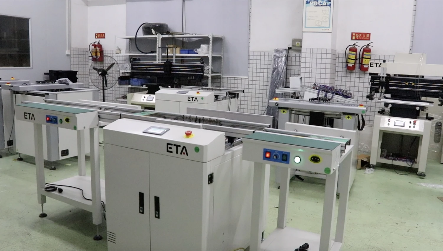 ETA SMT Lift & Turn Conveyor PCB Lift Gate Conveyor