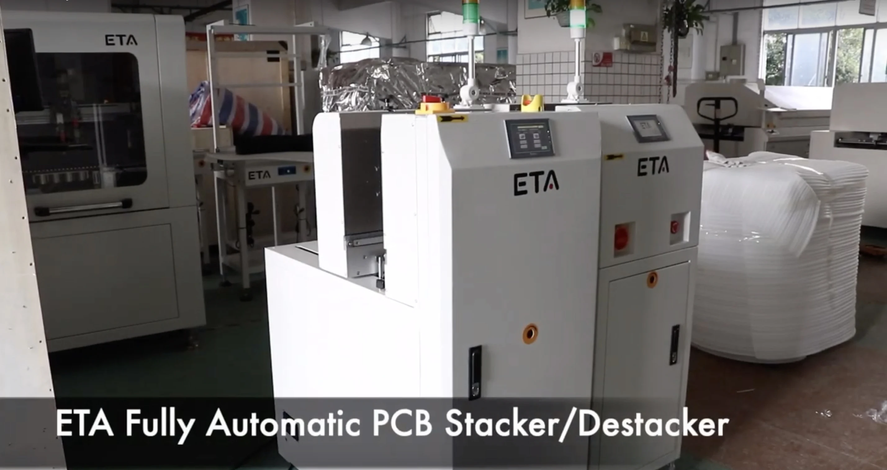 ETA Fully Automatic PCB Stacker/ Destacker