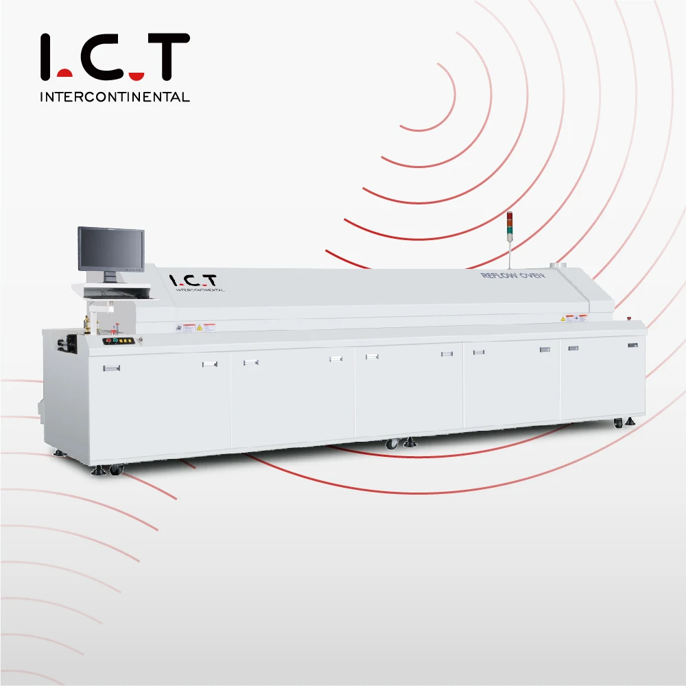 I.C.T Hot Air SMD PCB Reflow Oven