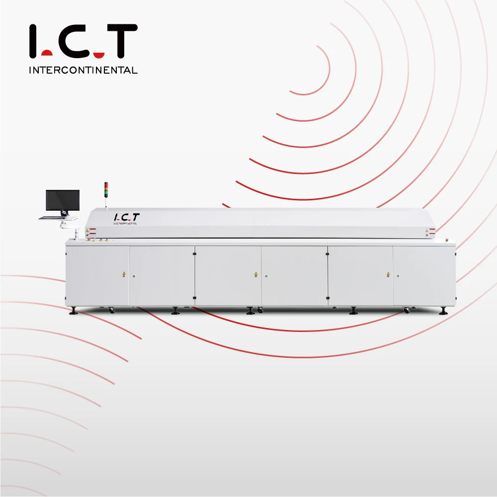 I.C.T Best SMT Reflow Oven for High-Volume PCB Production