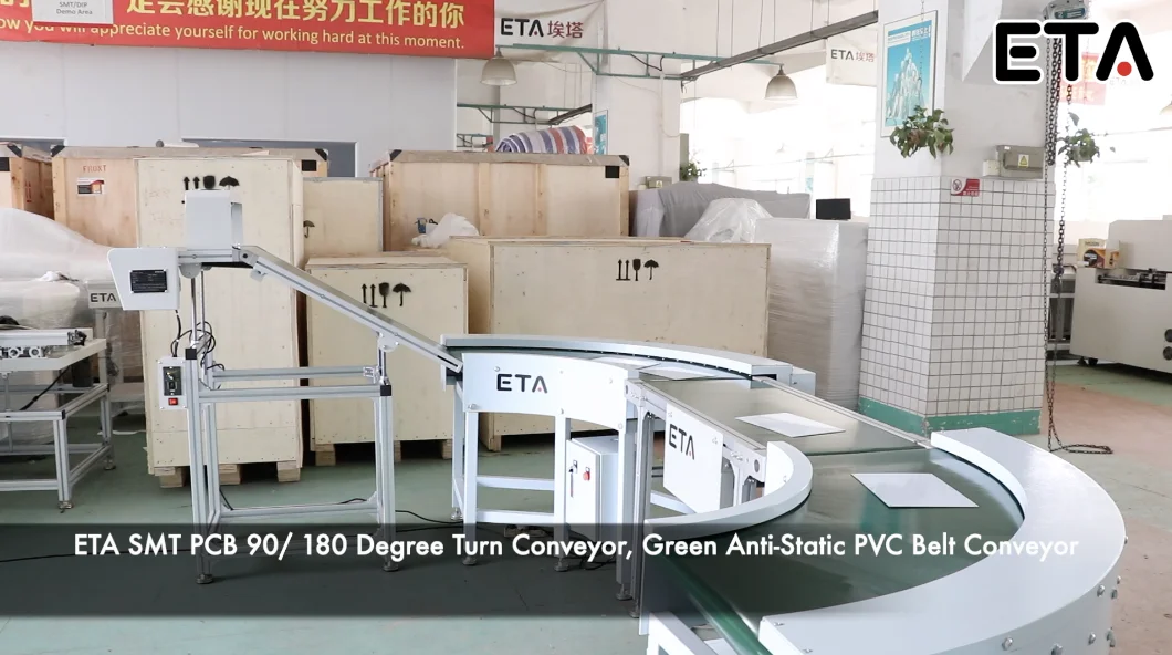 ETA SMT PCB 90/ 180 Degree Turn Conveyor