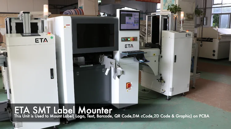 On-line SMT Label Mounter PCB Automatic Labeling Machine