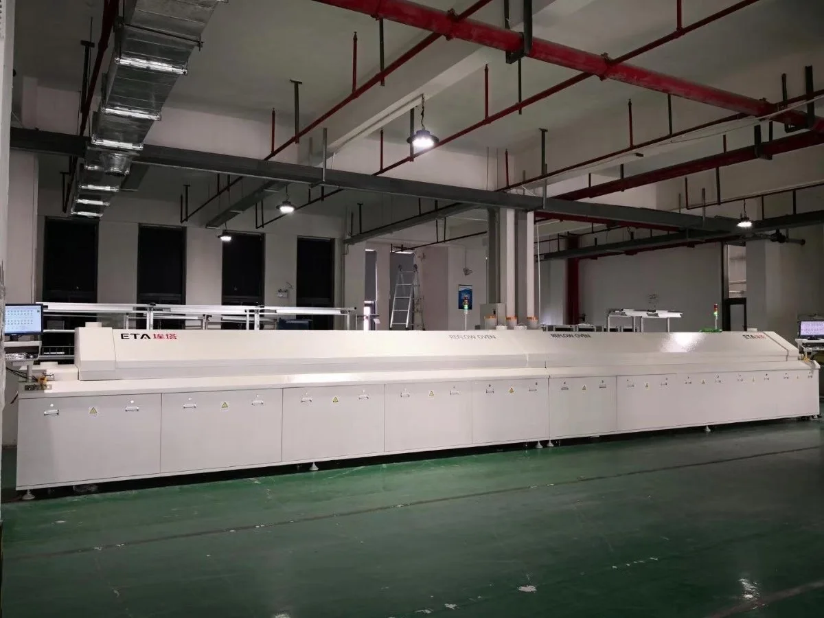 ETA Customized Lead Free SMT Reflow Oven for HUAWEI