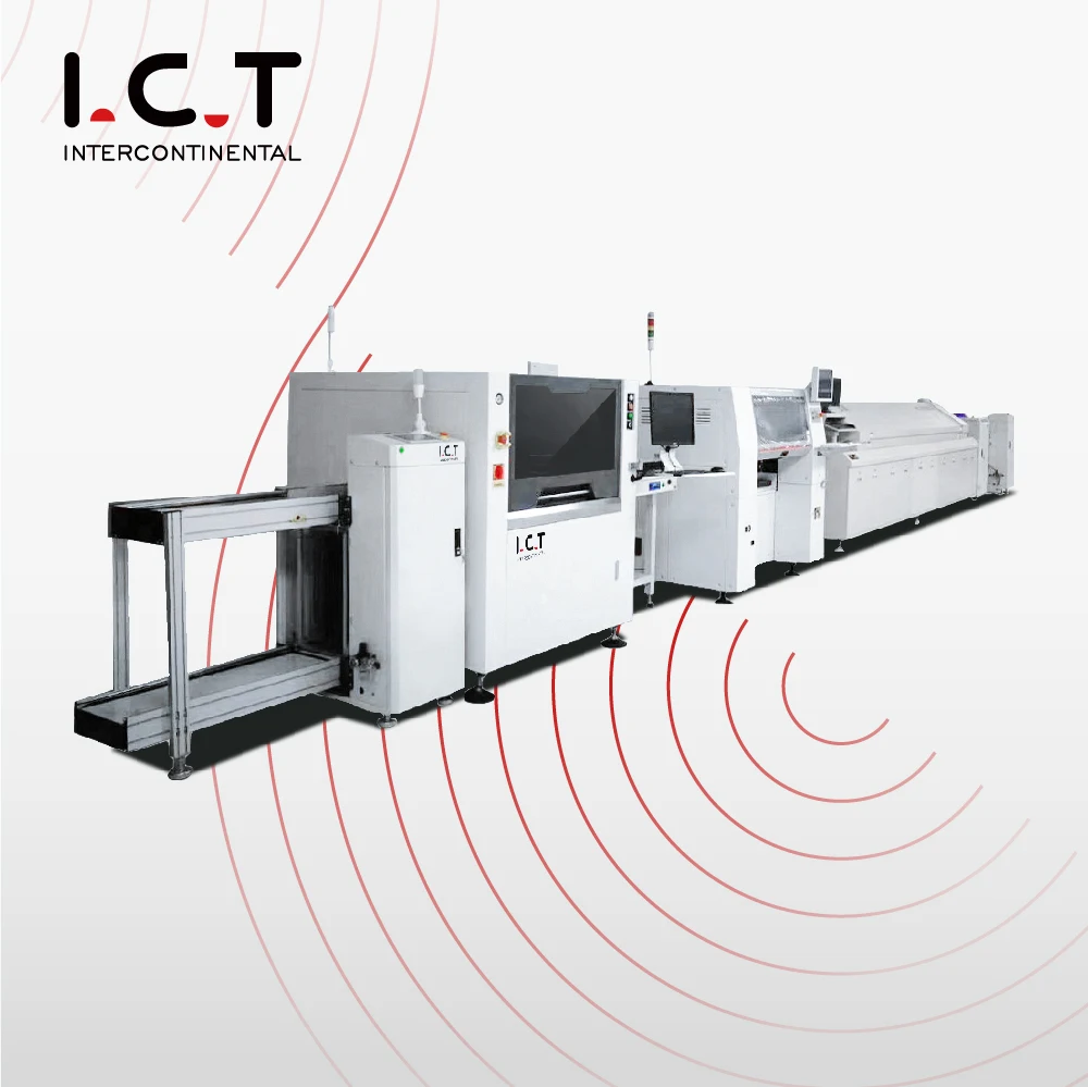 Semi-auto LED manufacturing SMT machine line