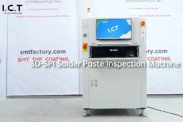 ICT SPI Solder Paste Inspection Machine Video Demo