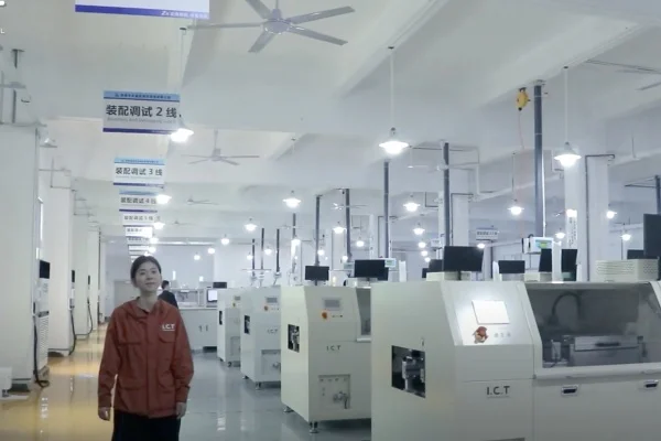 I.C.T Selective Wave Soldering Machine Factory Video