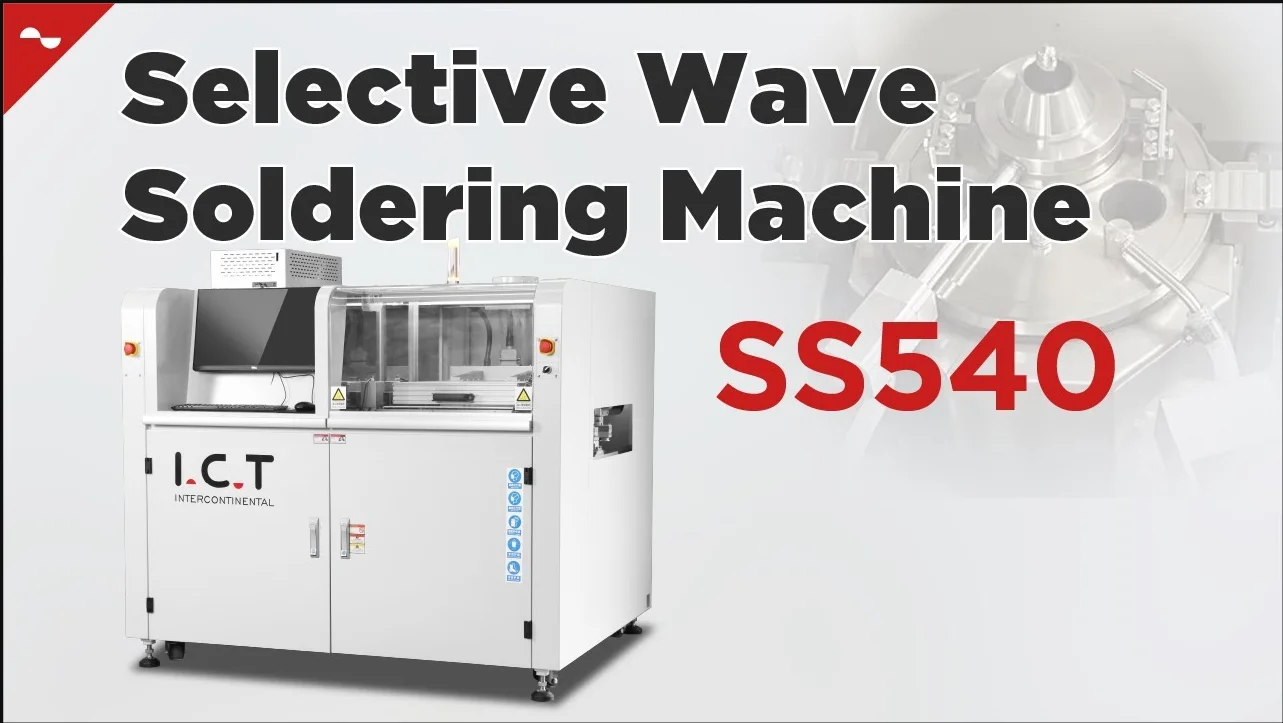 Online Selective Wave Soldering Machine Solution for PCBs