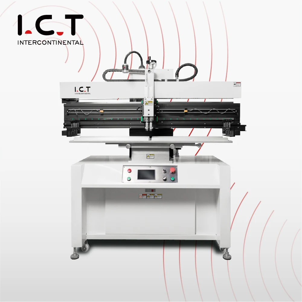 Easy Operate SMT Semi Automatic Printer MachineI.C.T-P12