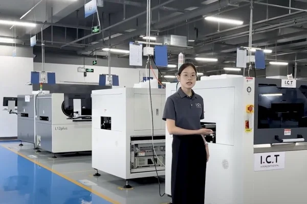 I.C.T SMT Stencil Printer Factory Introduction Video