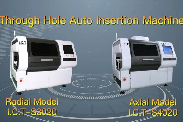 Through Hole (Axial & Radial) Automatic Insertion Machine