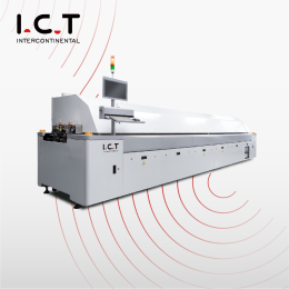 I.C.T L8 Lead-free Reflow Oven with 8 Zones