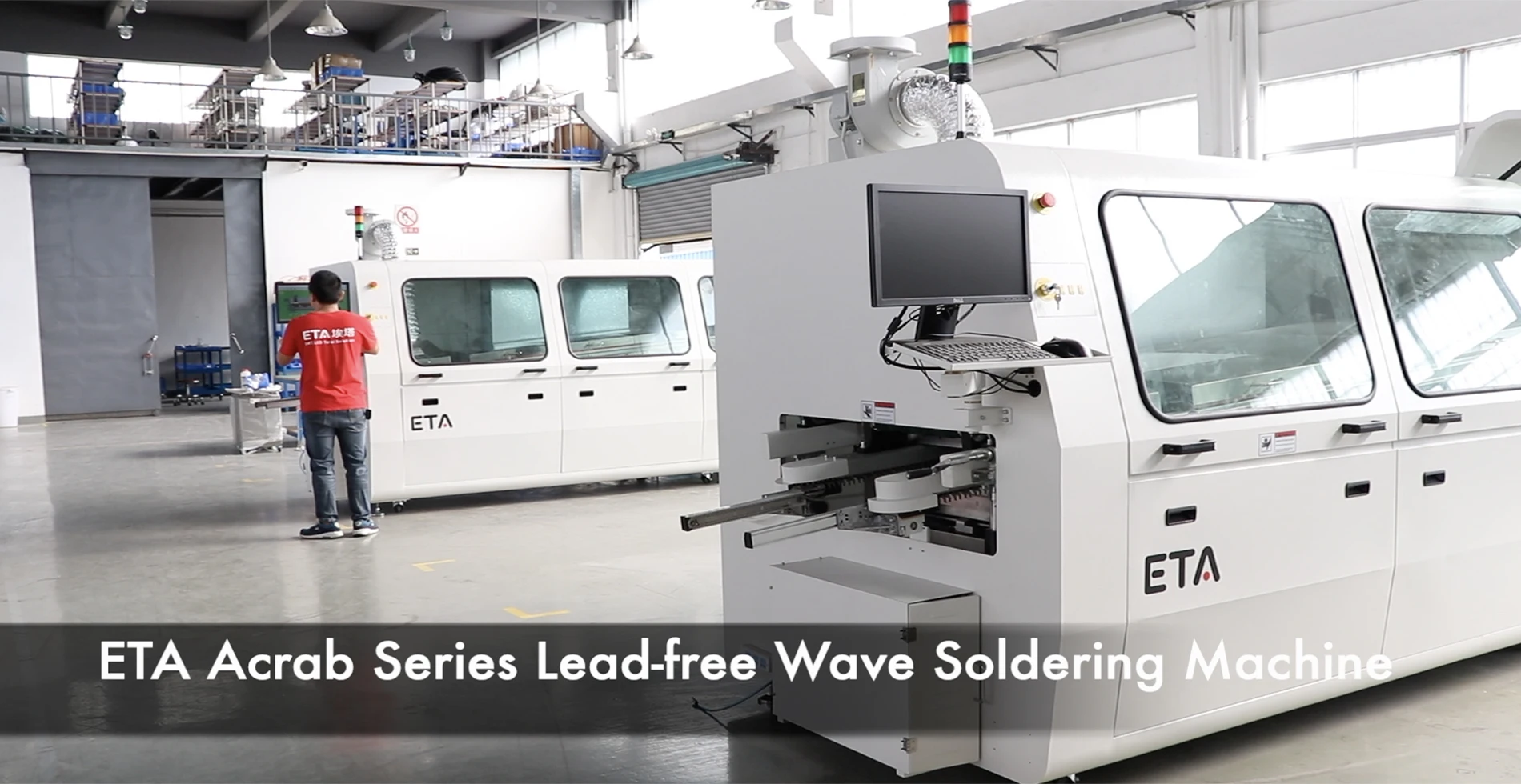 ETA Acrab-series Lead Free Wave Soldering Machine
