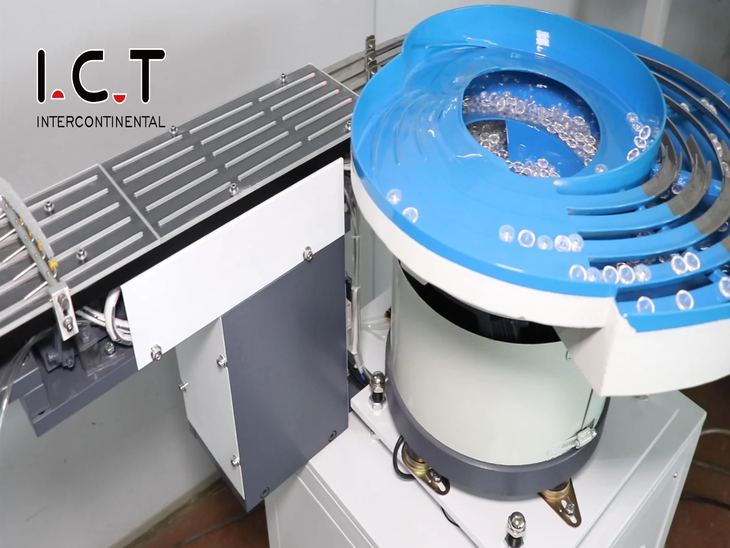 I.C.T SMT Vibration Bowl Feeder for LED Lens or other materi