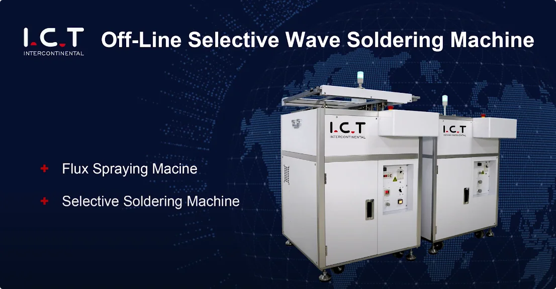Is selective wave soldering difficult to operate? ICT machin