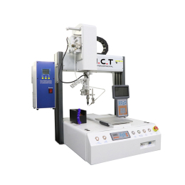CE Certificate automatic stationary soldering robot