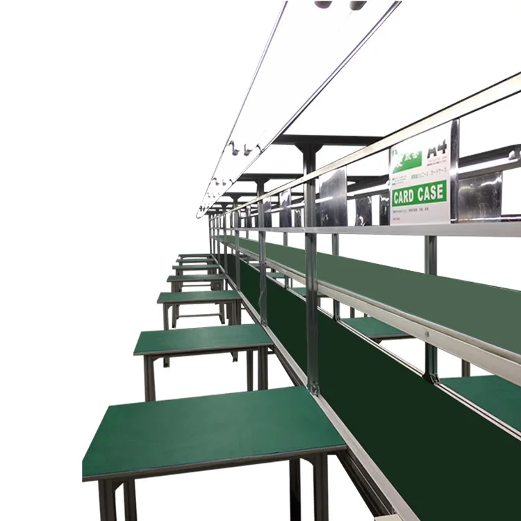 SMT Assembly Belt Line with Working Tables