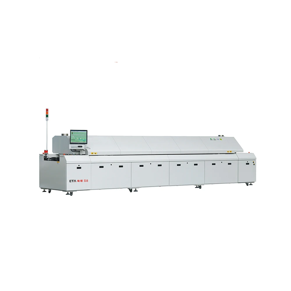 Temperature Controller SMT Reflow Oven Solder 8 Zones PCB Oven for Sale